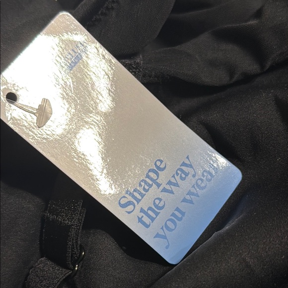 NWT Elegant Black Ruched shapewear Dress XXL - Picture 6 of 11